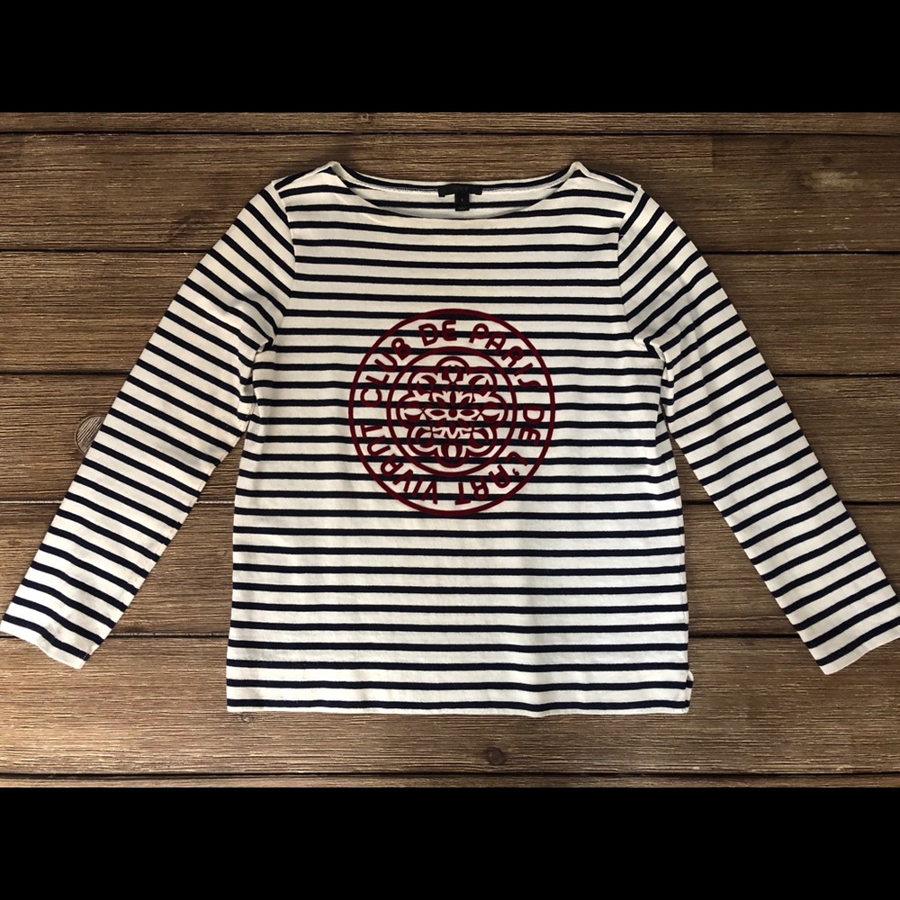 J.Crew French Long Sleeve Shirt